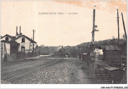 CAR-AADP7-60-0531 - LAIGNEVILLE - La Gare - Train - Autres & Non Classés