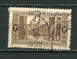 ALGERIE (RF):  VUES - N° Yvert 116 Obli. PERFORÉ “F ” ?? - Used Stamps