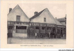CAR-AADP6-60-0482 - BALAGNY SUR THERAIN - Café De La Place  - Autres & Non Classés