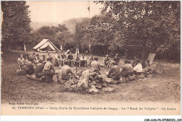 CAR-AADP6-60-0494 - VERNERIE - Camps Ecole De Scoutisme Francais De Cappy - Un Cours - Verberie