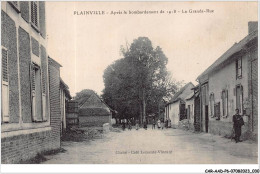 CAR-AADP6-60-0447 - PLAINVILLE - Apres Le Bombardement - La Grande-Rue - Other & Unclassified