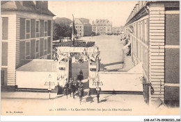 CAR-AATP6-59-0572 - ARRAS - Le Quartier Schram - Un Jour De Fête Nationale - Other & Unclassified
