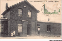 CAR-AATP6-59-0556 - BEAUVOIS-EN-CAMBRESIS - La Gare Du Cambrésis - Cambrai