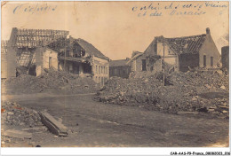 CAR-AASP9-0617 - FRANCE - CARTE PHOTO - OIGNIES - BOMBARDEMENT - Altri & Non Classificati