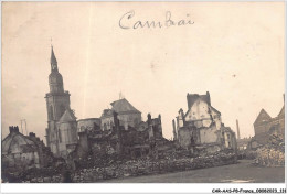 CAR-AASP8-0604 - FRANCE - CARTE PHOTO - CAMBRAI - Cambrai