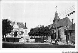 CAR-AAJP7-62-0624 - WISSANT - L'église, Monument Aux Morts Et La Mairie - Wissant