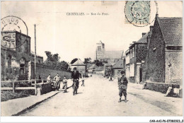 CAR-AAIP6-62-0467 - CROISILLLES - Rue Du Pont  - Croisilles
