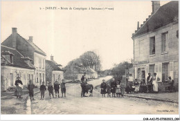 CAR-AAIP5-60-0418 - JAULZY - Route De Compiège A Soissons  - Autres & Non Classés