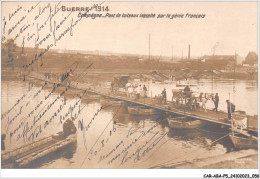 CAR-ABAP5-60-0433 - COUPIEGNE - Pont De Bateaux Installé Par Le Génie Français - Compiegne