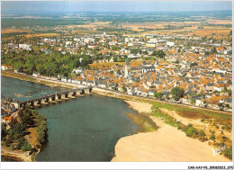 CAR-AAYP6-58-0410 - LA CHARITE-SUR-LOIRE - Vue Aerienne De La Ville - Au Centre La Tour Sainte-croix - La Charité Sur Loire