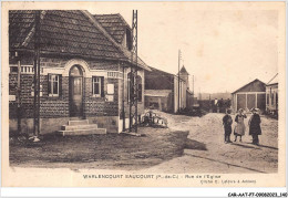 CAR-AATP7-62-0650 - WARLENCOURT EAUCOURT - Rue De L'église - Autres & Non Classés