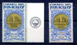 Thème Général De Gaulle - Paraguay Yvert 784 Et PA 400 Neuf Xxx - T 1395 - De Gaulle (General)