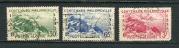 ALGERIE (RF):  VUES - N° Yvert 142+143+145 Obli. - Used Stamps