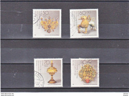 BERLIN 1988 ORFEVRERIE Yvert 779-782, Michel 818-821 Oblitéré Cote Yv 9,50 Euros - Used Stamps