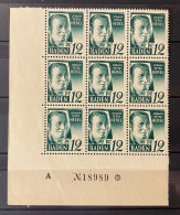 Baden - 1947 - Michel Nr. 4 Bogenteil Ecke Mit Bogennummer - Postfrisch - Bade