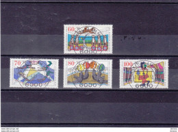 BERLIN 1989 CIRQUE Yvert 799-802, Michel 838-841 Oblitéré  Cote Yv:14 Euros - Gebraucht