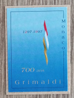 Monaco - Entiers Postaux YT N°322 - Grimaldi - 1996 - Entiers Postaux