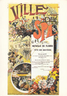 Ancienne Affiche 1900 Musee De La Ville De Spa - Museum