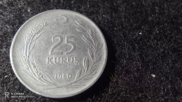 TÜRKİYE-1960-              ACMONİTAL        25     KURUŞ          XF - Türkei