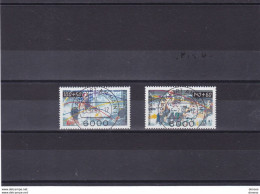 BERLIN 1990 SPORTS WATER-POLO, BASKETT-BALL Yvert 825-826, Michel 864-865 Oblitéré Cote Yv 14 Euros - Used Stamps