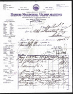 Charter BNU Banco Nacional Ultramarino Of 1921. Bank Of Issue In The Colonies. Charter Van BNU Banco Nacional Ultramarin - Portugal