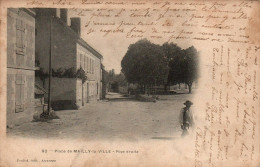 N°3787 W -cpa Place De Mailly La Ville- Rive Droite- - Mailly-le-Camp