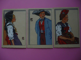 Lot De 3 Cartes Postales Habits De Tradition  ALSACE  Par G. GEO-FOURRIER  ( F G ) - Alsace