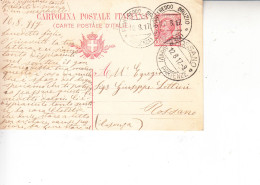 ITALIA 1917 - Intero Da Foumefreddo A Rossano - Stamped Stationery