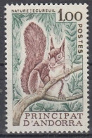 FRENCH ANDORRA 288,unused - Roditori