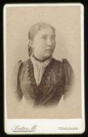 HUNGARY TEMESVÁR 1880-90. CDV Photo - Oud (voor 1900)