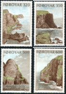 144616 MNH FEROE 1989 PAISAJES DE LAS COSTAS - Isole Faroer