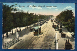 Argentina, Belgrano, Vertiz Avenue, Libertador Avenue Today, Tommasi Editor, Unused Postcard  (231) - Argentinië