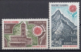 FRENCH ANDORRA 290-291,unused - 1978