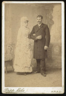 HUNGARY ARAD  1880-90. Cabinet  Photo - Anciennes (Av. 1900)