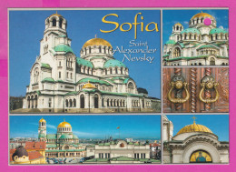 311395 / Bulgaria - Sofia - General View, Panorama Patriarchal Cathedral Of St. Alexander Nevsky, PC Art Tomorro - Kerken En Kathedralen