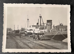 PHOTO ORIGINALE  Paquebot Bateau Fécamp 1938 /  8 Cm X 6 Cm ( RefS20 ) - Barcos