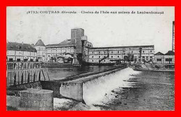 CPA (33) COUTRAS.  Chutes De L'Isle Aux Usines De Laubardemont. *9073 - Andere & Zonder Classificatie