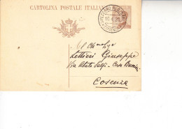 ITALIA 1928 - Intero Postale  Da  Spezzano Albista A  Cosenza - Interi Postali