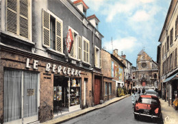 93-MONTREUIL- LA RUE DE L'EGLISE ET LE TABAC " LE BERGERAC " - Montreuil