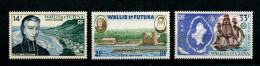 V - WALLIS Et FUTUNA - Année 1955-60 :  N° Y&T PA 15 à 17 - (3 Timbres  Tous NSC **) - Unused Stamps