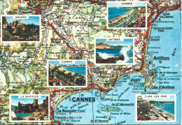 Ref ( 20895  )  Cartes Géographiques - Landkaarten