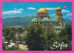 311397 / Bulgaria - Sofia - General View , Panorama Patriarchal Cathedral Of St. Alexander Nevsky, PC Art Tomorro - Kirchen U. Kathedralen