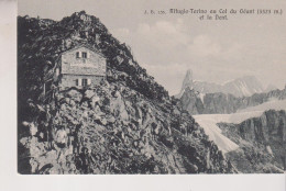 RIFUGIO TORINO AU COL DU GEANT ET LA DENT  AOSTA  NO VG - Aosta