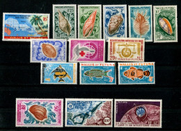 V - WALLIS Et FUTUNA - Année 1962-63 :  N° Y&T 161 à 169 + PA 18 à 20 - (12 Timbres  Tous NSC **) - Unused Stamps