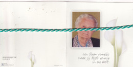 Anastasia Eembeeck-Vandekerckhove, Meerbeek 1903, Leuven 2009. Honderdjarige. Foto - Obituary Notices