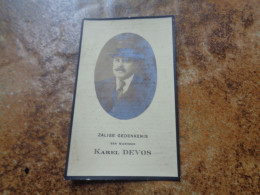 Doodsprentje/Bidprentje  Karel DEVOS   Tamines 1871-1924 Brussel - Religión & Esoterismo