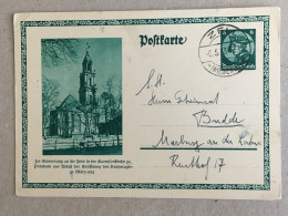 Deutschland Germany - 1933 Stationery Ganzsachen Garnisonkirche (Potsdam) Marburg An Der Lahn Zell Wiesenthal - Cartes Postales