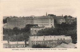 FRANCE - Poitiers - Vue Sur La Banque De France - Succursale De Paris - Vue Générale - Carte Postale Ancienne - Poitiers