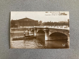 Paris Pont De La Concorde Carte Postale Postcard - Bridges