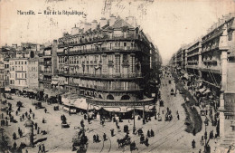 FRANCE - Marseille - Rue De La République - Animé - Carte Postale Ancienne - Unclassified